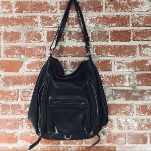 Faux leather purse